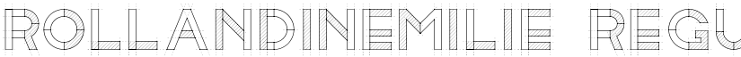 RollandinEmilie Regular font