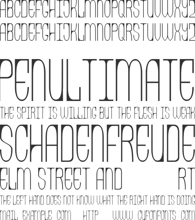 Wikingg font preview
