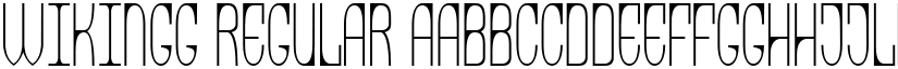 Wikingg Regular font