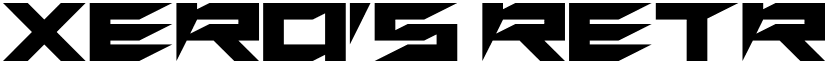 Xero's Retreat Regular font