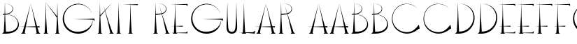 Bangkit Regular font