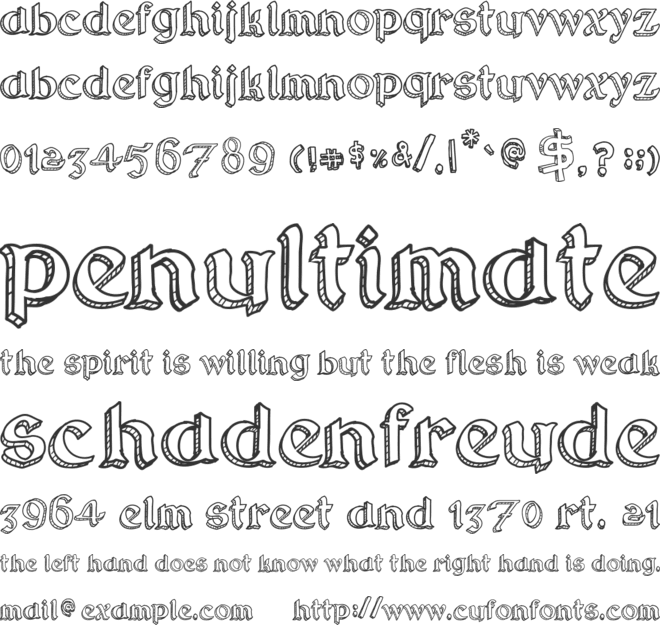 Rotunda Geo font preview