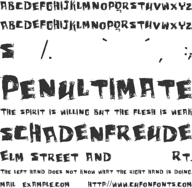 vtks bagaço font preview