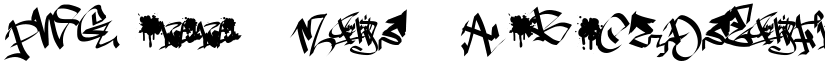 PWGraffiti Medium font