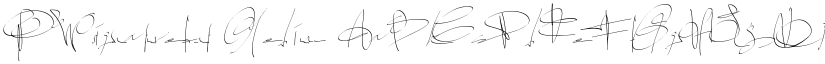 PWsignaturefont Medium font