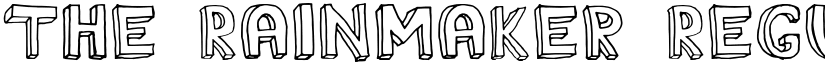 The Rainmaker Regular font