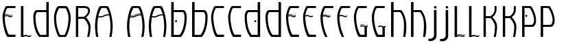 Eldora font download