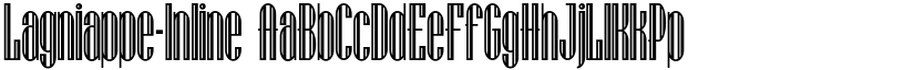 Lagniappe-Inline font