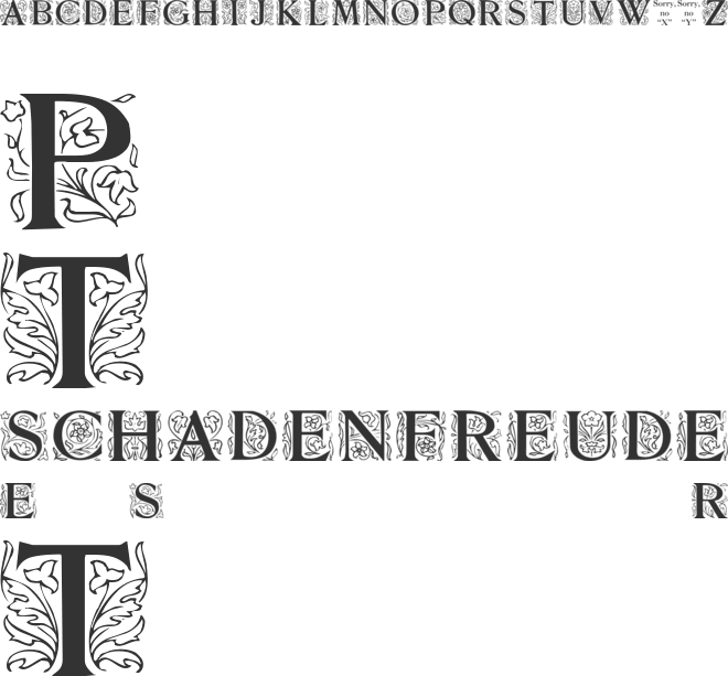 Zallman Caps font preview