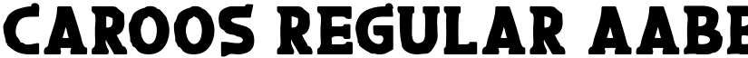 Caroos Regular font