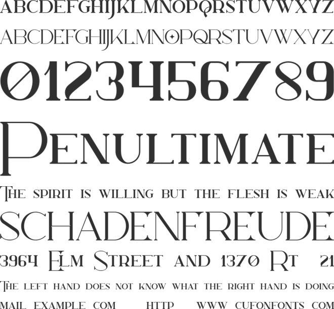 LotusEater font preview