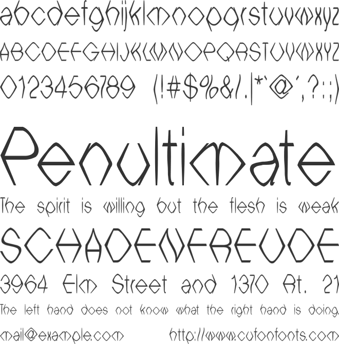 WitchesBrew font preview