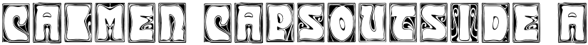 Carmen CapsOutside font