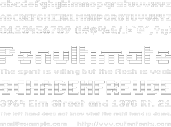 Estrogen-Pill font preview