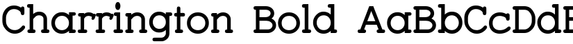 Charrington Bold font