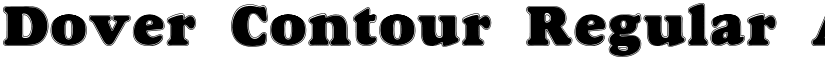 Dover Contour Regular font