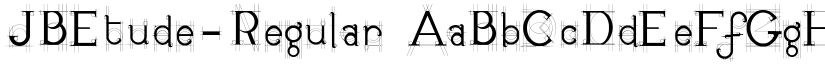 JBEtude-Regular font