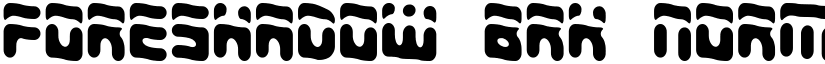 Foreshadow BRK Normal font