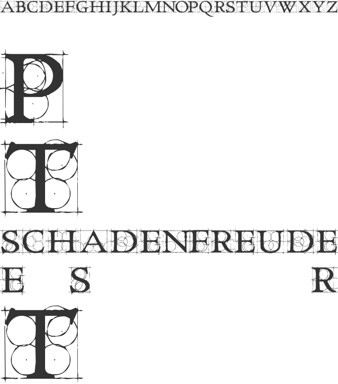 Roughwork font preview