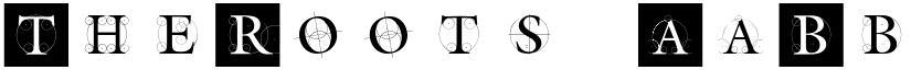 TheRoots font