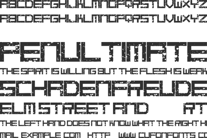 digital anarchy font preview