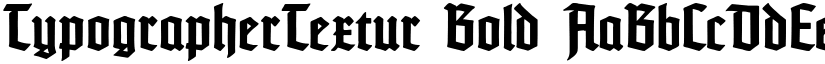 TypographerTextur Bold font