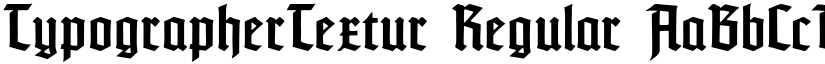 TypographerTextur Regular font