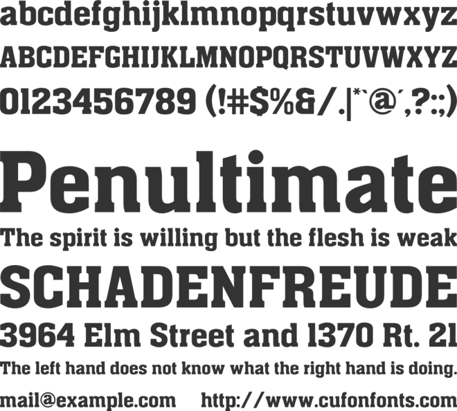 akaChen font preview