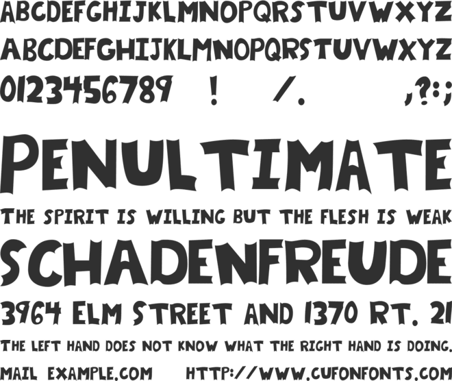 Chrysalis Filled font preview