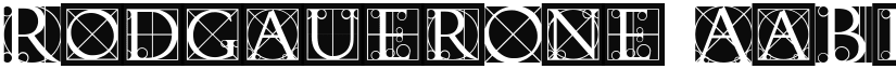 Rodgauer font download