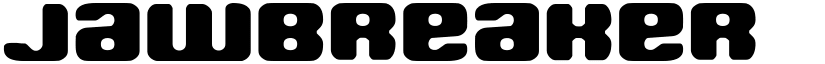 Jawbreaker Hard BRK Regular font