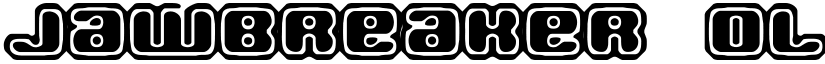 Jawbreaker OL2 BRK Regular font