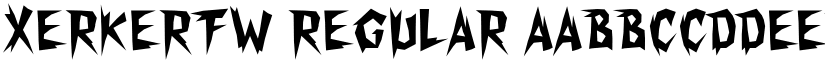 XerkerFW Regular font