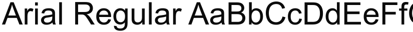 Arial font download