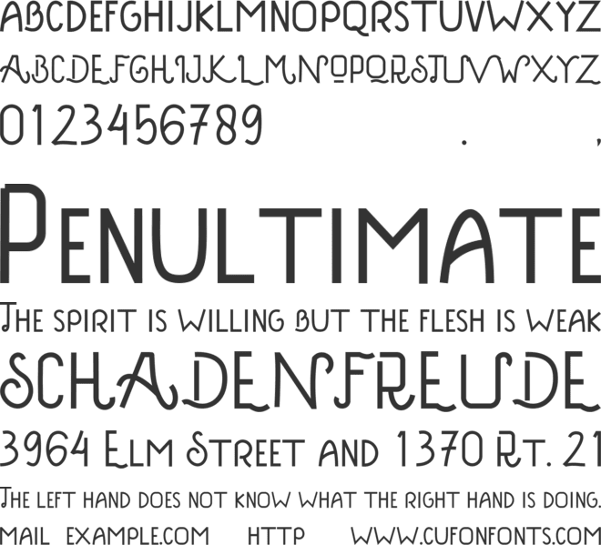 DAVINA - VINTAGE FONT font preview