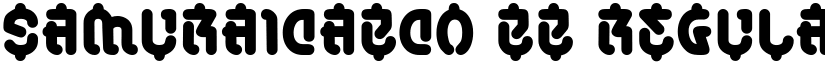 SamuraiCabCo BB Regular font