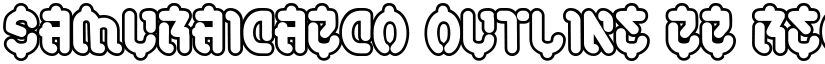 SamuraiCabCo Outline BB Regular font