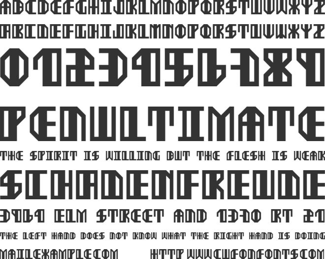 Ekster font preview