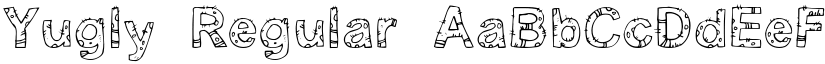 Yugly Regular font