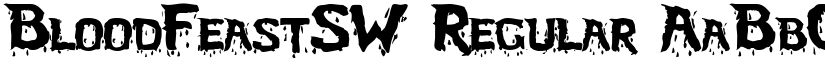 BloodFeastSW Regular font