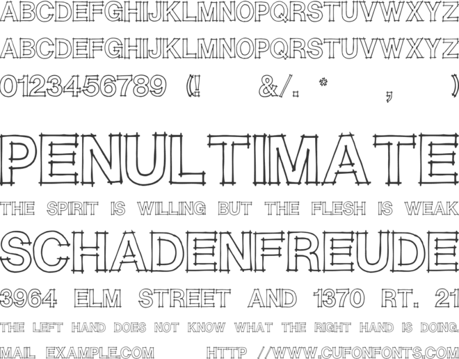 Caitlyn font preview