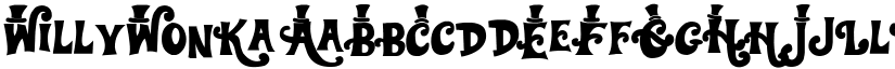 WillyWonka font