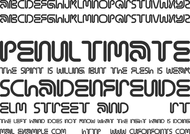 MamaRound font preview