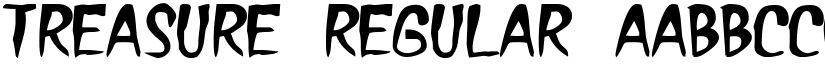 Treasure Regular font