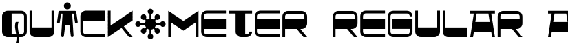 Quickometer font download