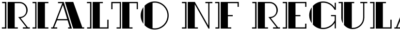 Rialto NF Regular font