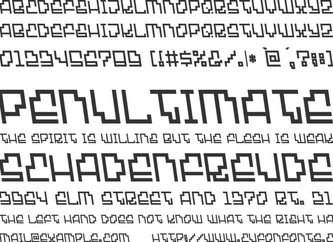 Hypersonic font preview