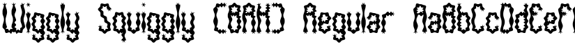 Wiggly Squiggly (BRK) font download