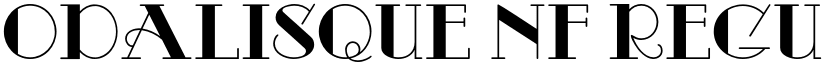 Odalisque NF Regular font