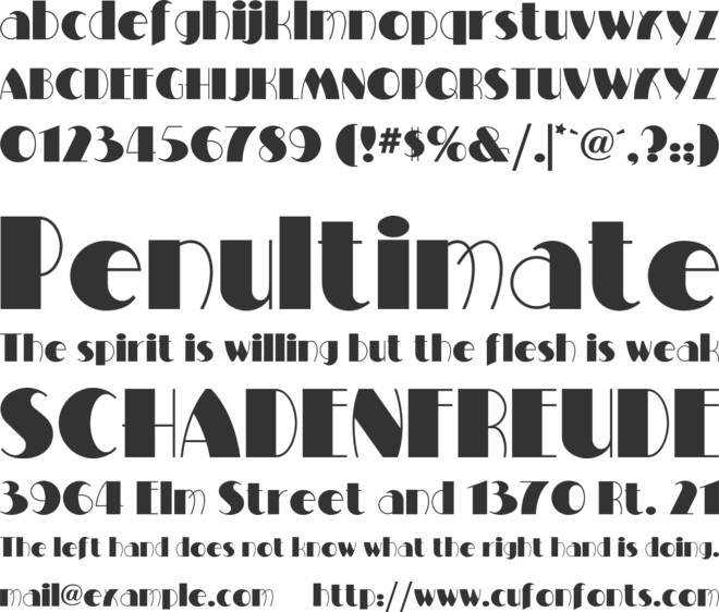 Milton Burlesque NF font preview
